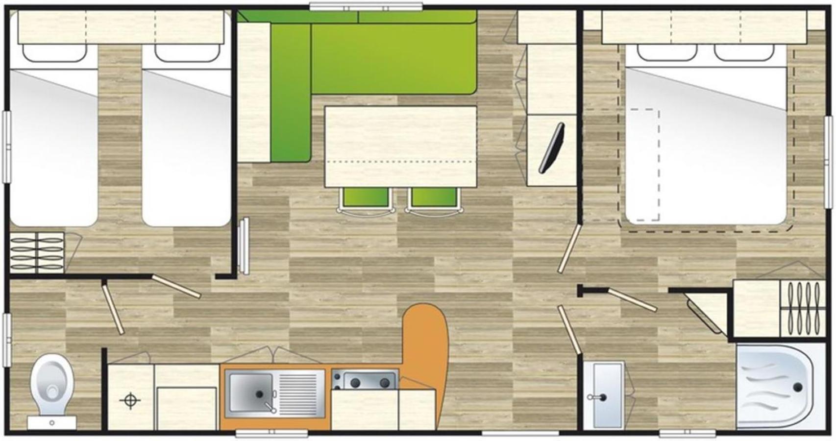 Camping Kost Ar Moor Fouesnant Bilik gambar